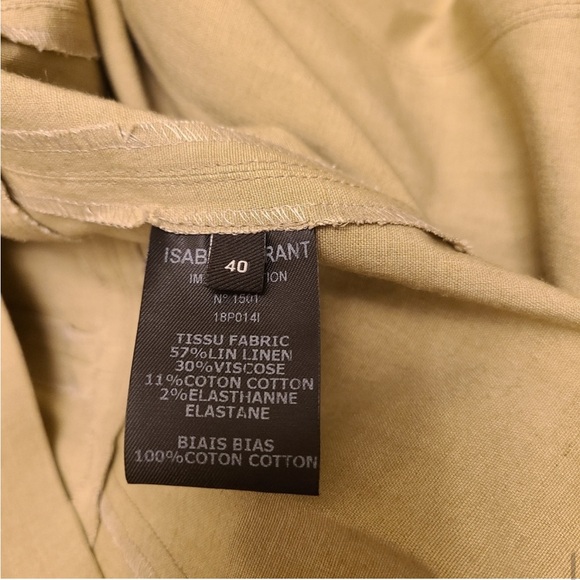 Isabel Marant Linen Rimba Ruffle Dress - Picture 6 of 6